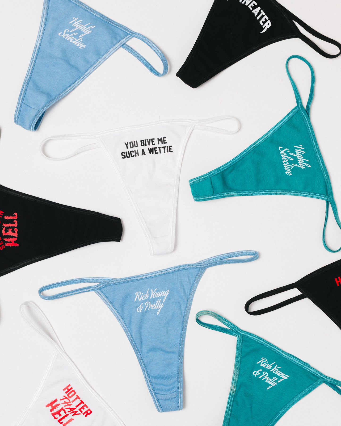 Add Satin Bows to Your Underwear