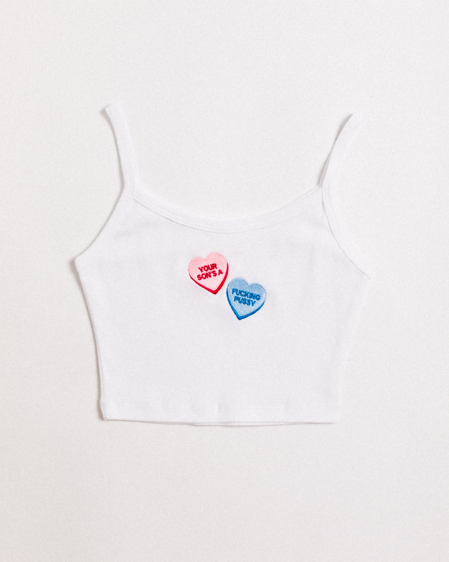 Conversation Hearts Tank Top